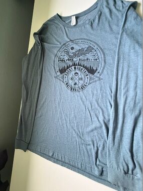 Mens XL Rocky Mt. National Park Long Sleeve Shirt